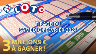 Résultats Loto : Tirage du samedi 24 février 2024