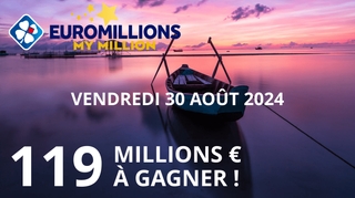 Découvrez si vous êtes le grand gagnant du jackpot EuroMillions de 119 millions d'euros ce vendredi !