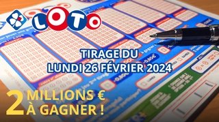 Résultats Loto : Tirage du lundi 26 février 2024