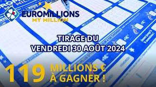 Résultats EuroMillions : Tirage du vendredi 30 août 2024