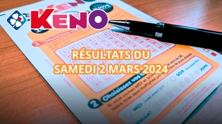 Résultats Keno : Tirages du samedi 2 mars 2024