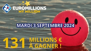 Euromillions : Tentez de gagner 131 millions d'euros ce vendredi !