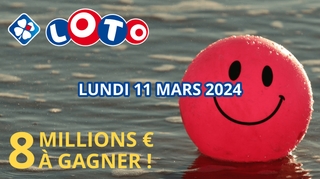 Loto : Lancez votre semaine avec le potentiel de remporter un jackpot de 8 millions d'euros ce lundi !