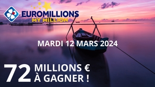 Décrochez le Jackpot Euromillions : 72 millions d'euros en jeu le 12 mars !