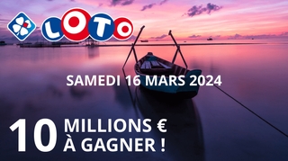 Loto : Clôturez la semaine en décrochant un jackpot de 10 millions d'euros ce samedi !