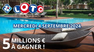 Loto : Jackpot de 5 millions d'euros pour le tirage du 4 septembre !