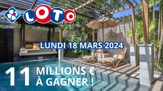 Jackpot Loto : 11 millions d'euros à gagner ce 18 mars !