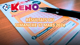 Résultats Keno : Tirages du dimanche 17 mars 2024