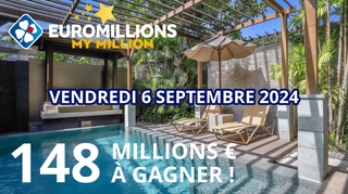 Jackpot EuroMillions : 148 millions d'euros à gagner ce 6 septembre !