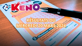 Résultats Keno : Tirages du mercredi 20 mars 2024
