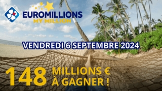 Euromillions : Jackpot impressionnant de 148 millions ce 6 septembre !