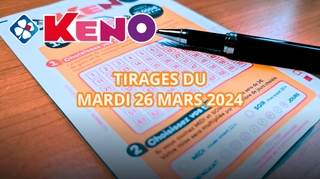 Résultats Keno : Tirages du mardi 26 mars 2024