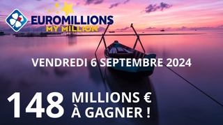 EuroMillions : Clôturez la semaine en gagnant un jackpot exceptionnel de 148 millions d'euros ce vendredi !