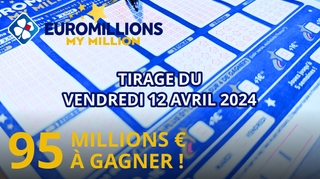 Résultats EuroMillions : Tirage du vendredi 12 avril 2024