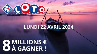 Jackpot Loto : 8 millions d'euros à remporter ce 22 avril !