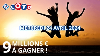 Loto : Participez au tirage de 9 millions d'euros ce mercredi !