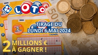 Résultats Loto : Tirage du lundi 6 mai 2024