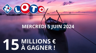 Jackpot Loto du mercredi 5 juin : Une chance de remporter 15 millions d'euros !