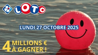 Jackpot Loto de ce soir : 4 millions d'euros à remporter !