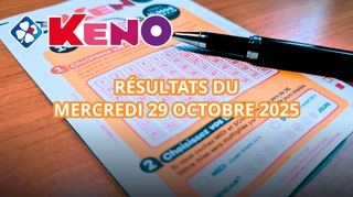 Résultats Keno : Tirages du mercredi 29 octobre 2025