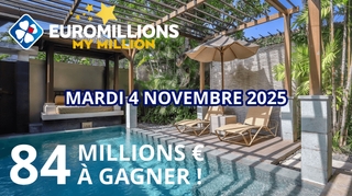 Jackpot Euromillions du vendredi 1er décembre : 89 millions d'euros à remporter !