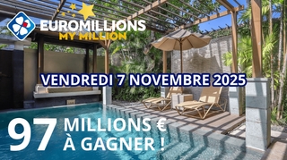 Euromillions : Tentez de gagner 97 millions d'euros ce vendredi !