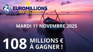 Décrochez le Jackpot Euromillions : 108 millions d'euros en jeu ce mardi !