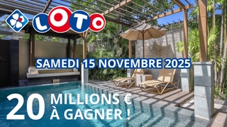 Loto : Ne ratez pas la chance de remporter 20 millions d'euros ce vendredi !