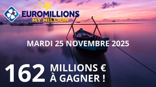 Décrochez le Jackpot Euromillions de 162 millions d'euros ce mardi !