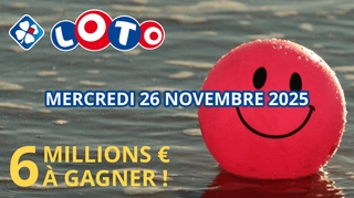 Découvrez si vous avez remporté le Jackpot Loto du 26 novembre : 6 millions d'euros étaient en jeu !