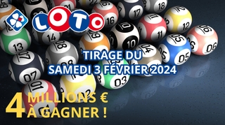 Résultats Loto : Tirage du samedi 3 février 2024