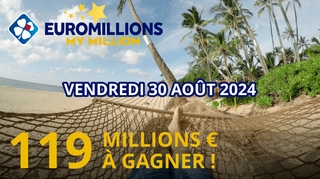 Euromillions : Finissez le mois avec une chance de gagner 119 millions d'euros ce vendredi !