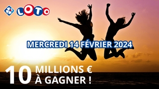 Loto de la St Valentin : Participez au tirage de 10 millions d'euros ce mercredi 14 février !